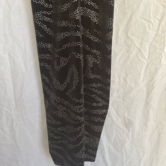 H&M black sequin zebra print dress Size Small - Picture 5 of 7